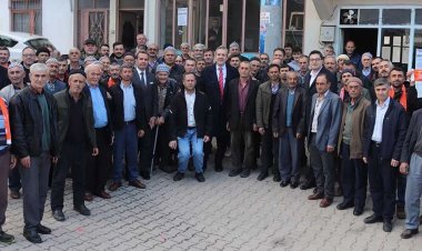 Ömer İşçi “Kırsal Mahallerimizin Sorunlarına Hemen Eğileceğiz”