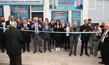 Gördes’te Cumhur İttifakı Seçim Bürosunun Açılışı Gerçekleştirildi