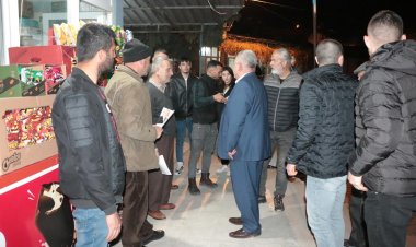 İYİ Partili Hüseyin Ali Doğan, Mahalle ziyaretlerini aralıksız sürdürüyor