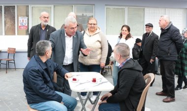 Akhisar İYİ Parti Belediye Başkan Adayı Hüseyin Ali Doğan Mahalle Ziyaretlerine Devam Ediyor