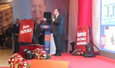 Akhisar Belediye Başkanı Besim Dutlu'lu Projelerini tanıttı.