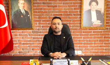 İYİ Parti Manisa İl Başkanı Av. Ali Zafer İksir CHP'ye Ateş Püskürdü