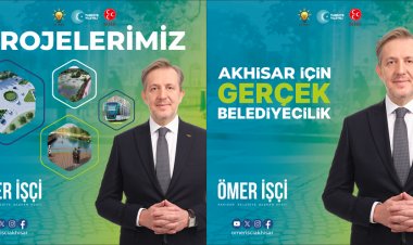 Cumhur İttifakı Akhisar Belediye Başkan Adayı Ömer İşçi, projelerini açıkladı.