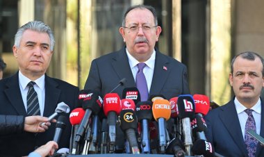 YSK Başkanı Ahmet Yener, "Oy verme işlemi bitti sayım döküm işlemlerine başlandı. Oy kullanma süreci, bazı münferit olaylar haricinde sorunsuz olarak tamamlanmıştır" dedi.