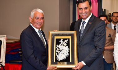 Konuk Delegasyon Manisa Büyükşehir Belediyesi’nde Ağırlandı