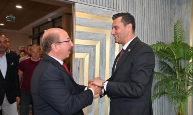 Başkan Ferdi Zeyrek, MESO ve MEM-DER Yönetimlerini Ağırladı