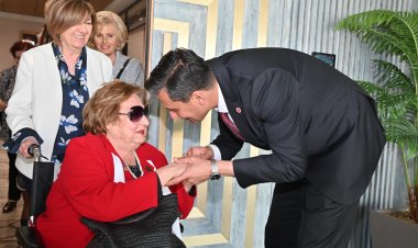 Türk Kadınlar Konseyinden Başkan Ferdi Zeyrek’e Hayırlı Olsun Ziyareti