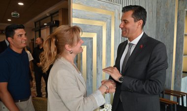 İnşaat Mühendisleri Odası’ndan Başkan Ferdi Zeyrek’e Ziyaret