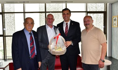 Mesir Derneği Yönetiminden Başkan Zeyrek’e Ziyaret