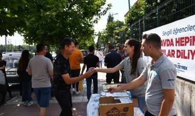 Büyükşehir Belediyesi Öğrencileri Yalnız Bırakmadı