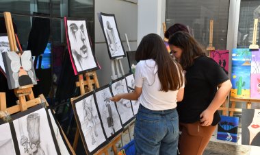 MASMEK Kursiyerleri Eserlerini Sergiledi