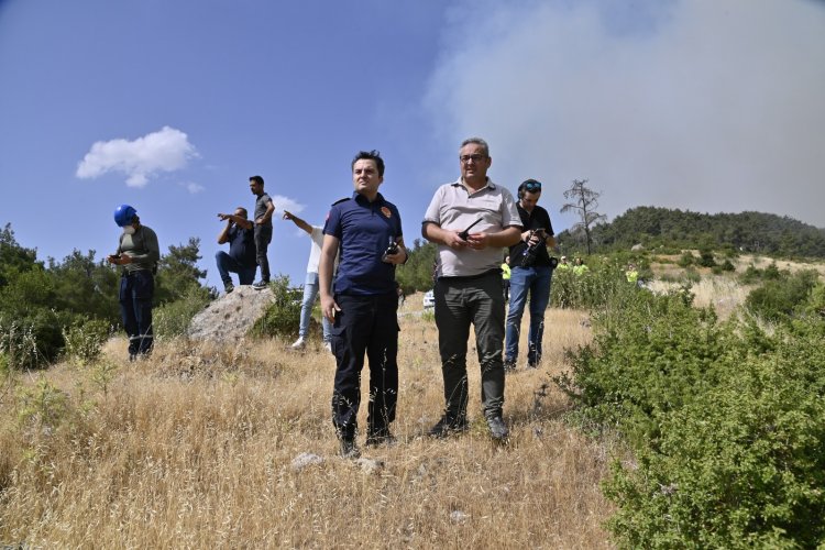 Büyükşehir İtfaiyesi Vatandaşı Alevlerin İçinden Kurtardı