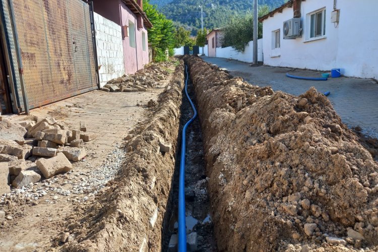 Kayaaltı Mahallesine Sağlıklı ve Kesintisiz İçme Suyu Hattı