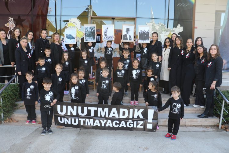 Minikler’den Anlamlı 10 Kasım Atatürk’ü Anma Töreni