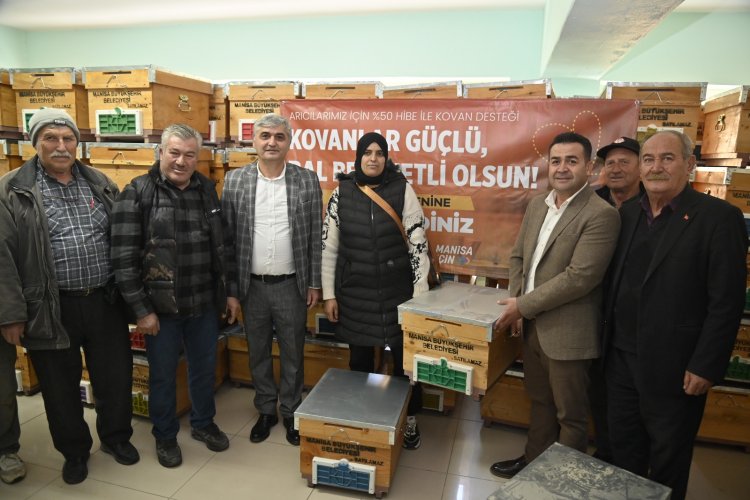 Büyükşehir’in yüzde 50 hibe ile kovan desteği başladı