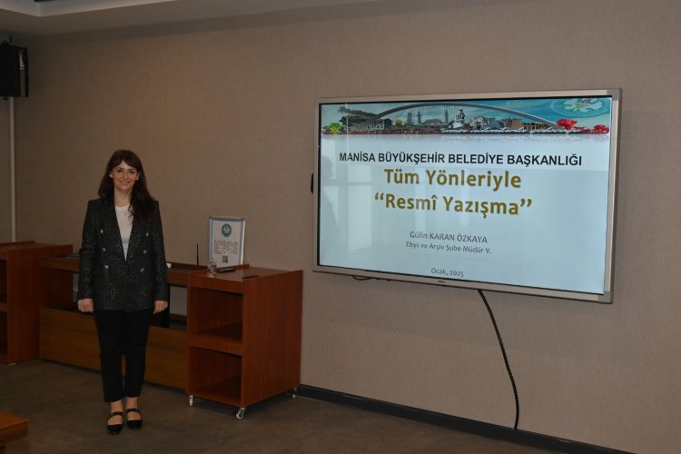 Büyükşehir, Resmi Yazışma Eğitimiyle Hizmet Kalitesini Artırıyor