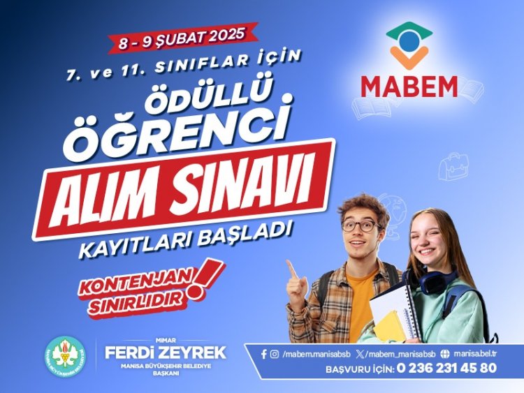 MABEM'den Öğrencilere Ödüllü Sınav