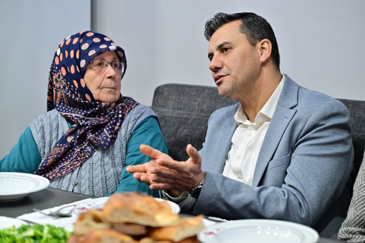 Başkan Zeyrek, Şehit Ailesinin İftar Sofrasına Konuk Oldu