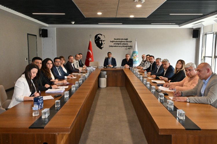 Büyükşehir’de encümen toplantısı gerçekleşti