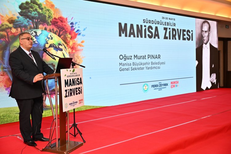 Büyükşehir’den Sürdürülebilir Manisa için Güçlü Adım Sürdürülebilir Manisa Zirvesi başladı
