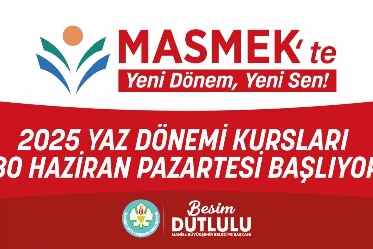 MASMEK’te Yaz Dönemi Kursları Başlıyor