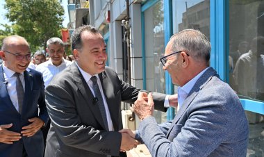 Başkan Dutlulu, Turgutlu’da esnaf temsilcilerini ziyaret etti