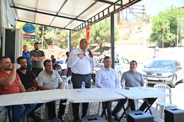 Büyükşehir’den Sarıgöl’de akabane hastalığına karşı ilaçlama