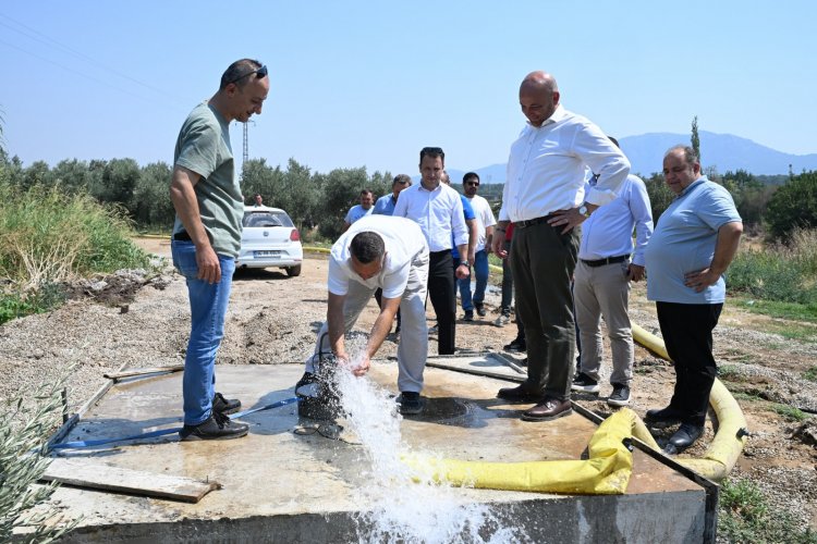 Büyükşehir’den Tiyenli Mahallesi’ne Yeni İçme Suyu Sondajı