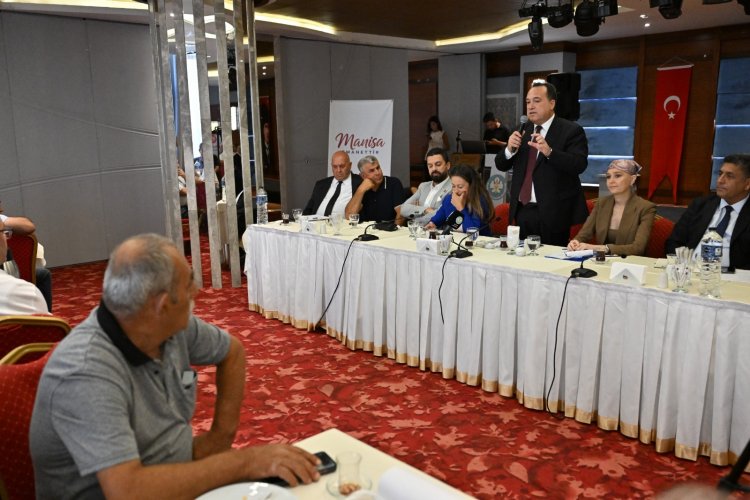 Başkan Dutlulu Şehzadeler’de Muhtarlarla Bir Araya Geldi