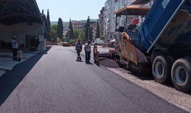 Büyükşehir, Soma’da Sıcak Asfalt Çalışmalarını Tamamladı