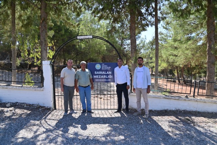 Büyükşehir Mezarlıkları Güvenli Hale Getiriyor