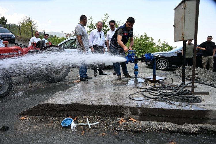 Bahçecik’te taşıma su çilesi bitti