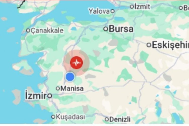 Balıkesir Merkezli 6.1 Büyüklüğünde Deprem Manisa'da şiddetli hissedildi.