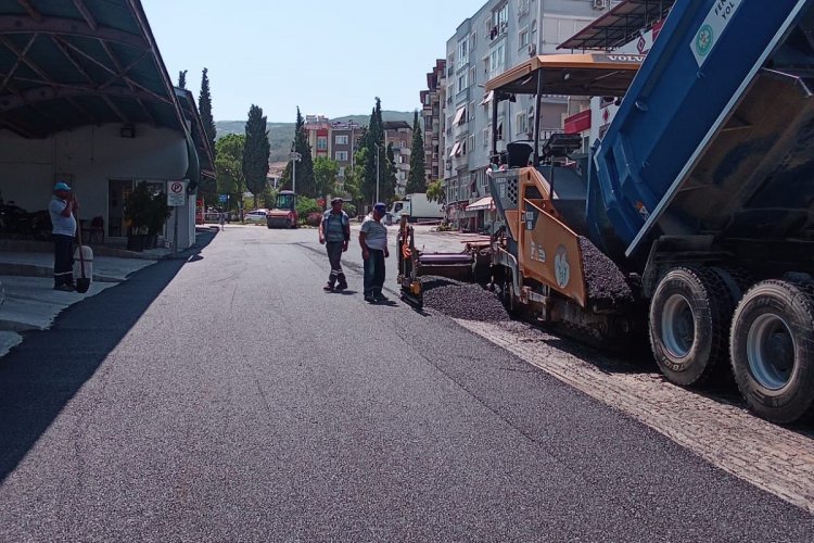 Büyükşehir, Soma’da Sıcak Asfalt Çalışmalarını Tamamladı
