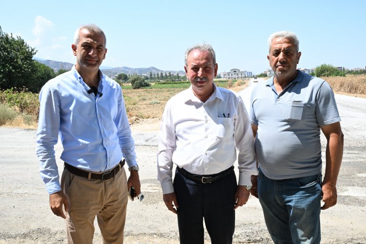 Büyükşehir Salihli’de Yolu Olması Gereken Yere Taşıdı
