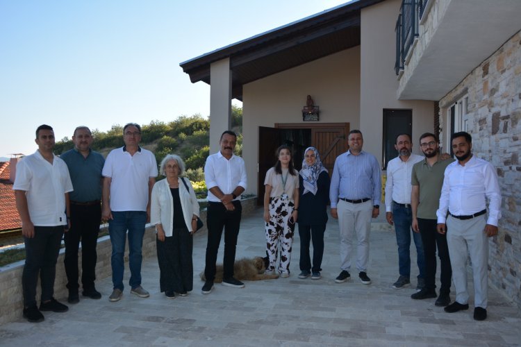 Büyükşehir Komisyon Üyeleri Demirci’yi Gezdi