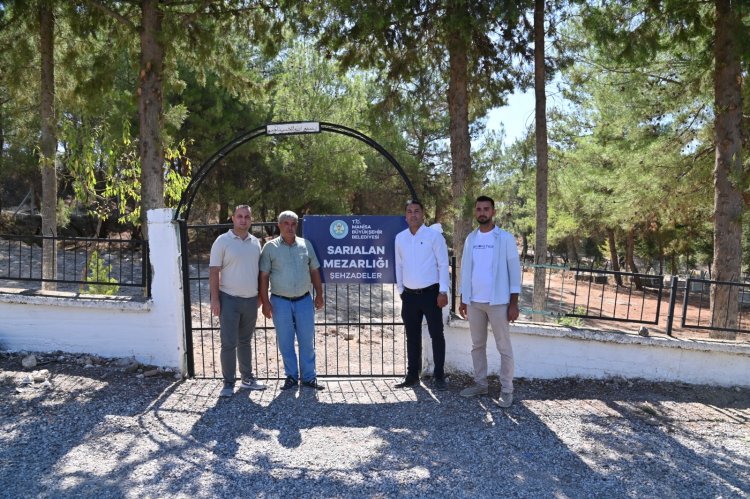 Büyükşehir Mezarlıkları Güvenli Hale Getiriyor