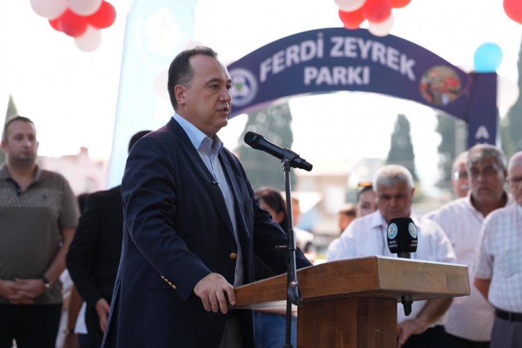 Ahmetli’ye Yeni Sosyal Tesis: Ferdi Zeyrek Parkı Açıldı
