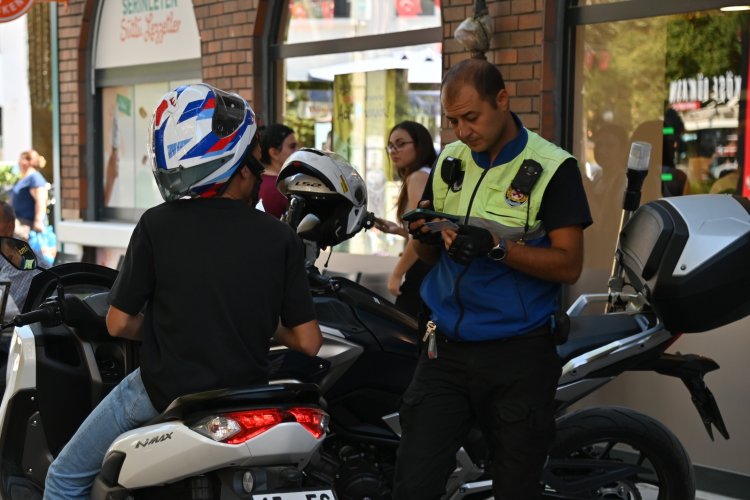 Büyükşehir’den Sevgi Yollarında Motosiklet Denetimi