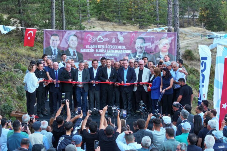 Yılların Hayali Gerçek Oldu, Gördes&Sındırgı Yolu Asfaltlandı