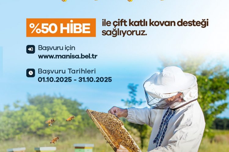 Büyükşehir’den Üreticilere Yüzde 50 Hibeli Kovan Desteği