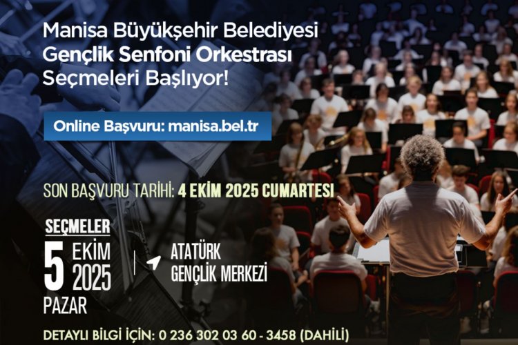Gençlik Senfoni Orkestrası’nda Sen de Yerini Al