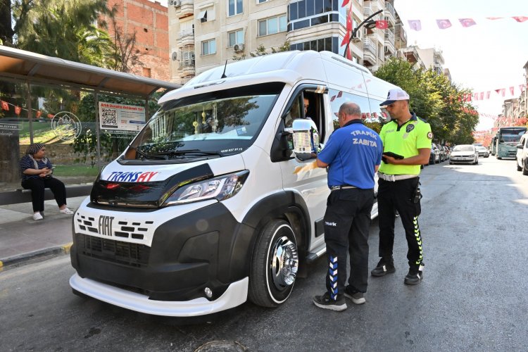 Manisa’da Servis Araçlarına Yönelik Denetim