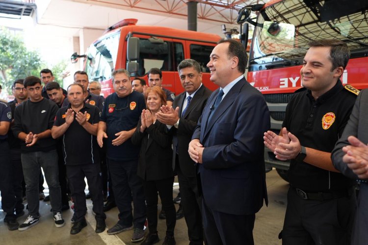 Başkan Dutlulu’dan İtfaiyecilere Anlamlı Ziyaret
