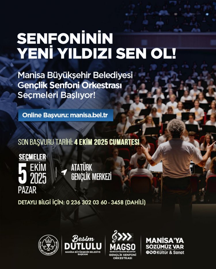Gençlik Senfoni Orkestrası’nda Sen de Yerini Al