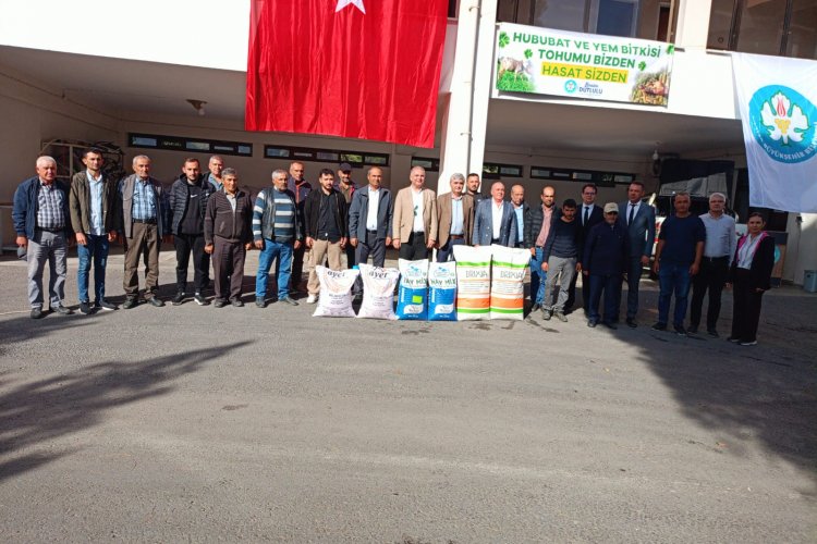 Büyükşehir’den Üreticilere 525 Ton Hububat ve Yem Tohumu Desteği