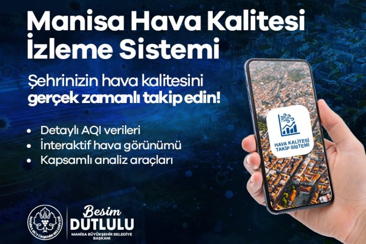 Manisa'nın Nefesi Artık Akıllı Sistemle Anlık İzleniyor!