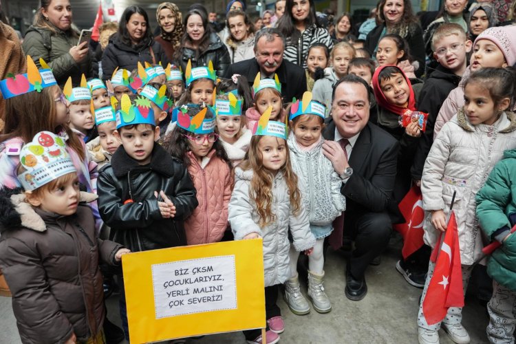 Manisalı Çocuklar Yerli Malı Haftası’nı Kutladı