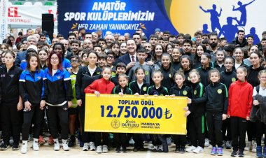 Büyükşehir’den Amatör Spor Kulüplerine 12 Milyon 750 Bin Liralık Destek