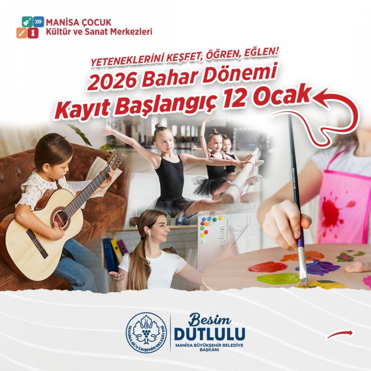 ÇKSM’lerde 2026 Bahar Dönemi Kayıtları Başladı